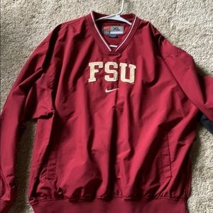 Men’s FSU windbreaker pull over XL